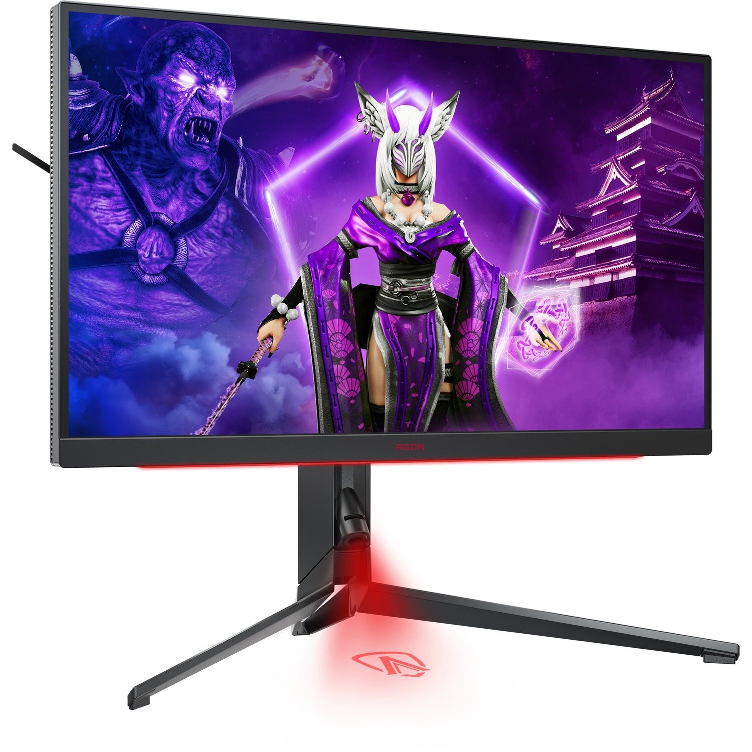 AOC AGON PRO AG274QG 27" Class WQHD Gaming LCD Monitor - 16:9 - Black, Red