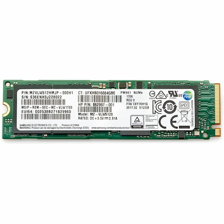 HP 512 GB Solid State Drive - Internal - PCI Express NVMe