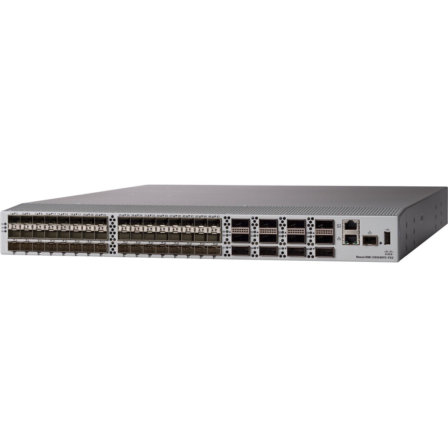 Cisco Nexus 9300 93240YC-FX2 Manageable Ethernet Switch - 25 Gigabit Ethernet, 100 Gigabit Ethernet - 100GBase-X