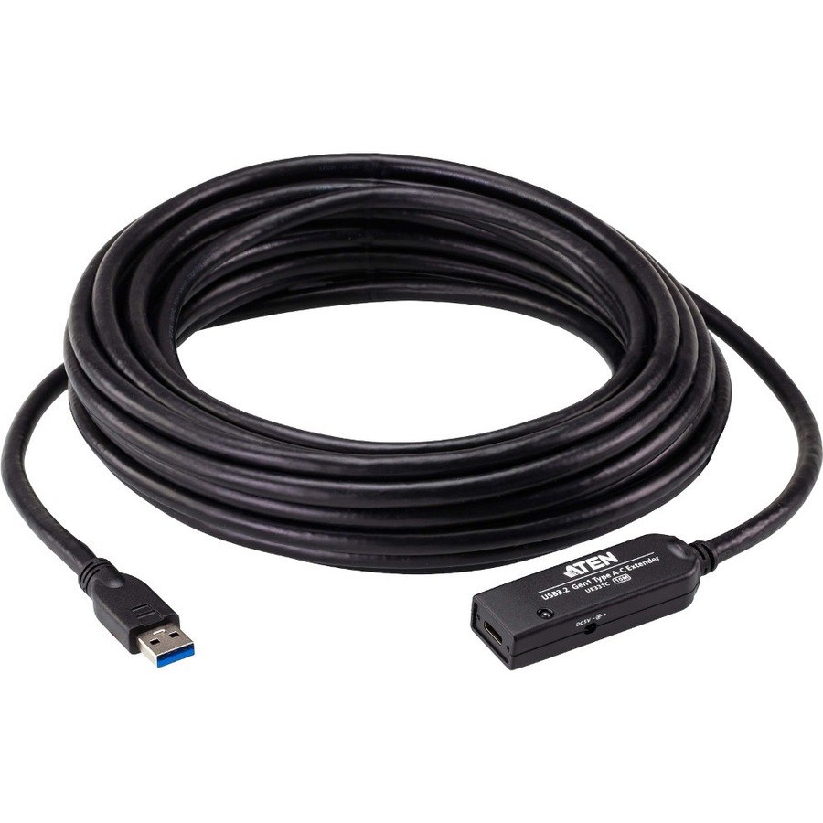 ATEN 10 m USB/USB-C Data Transfer Cable for PC, Notebook, Peripheral Device, Camera - 1