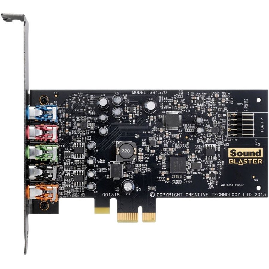 Sound Blaster Audigy Fx V2 Sound Card (with Full Height I/O Bracket)