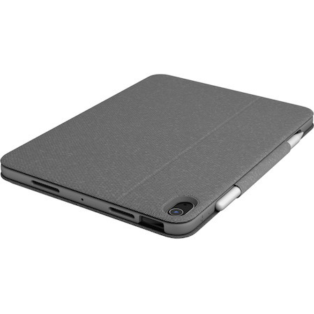 Logitech Folio Touch iPad Keyboard Case with Trackpad and Smart Connector for iPad Air 11-inch (M2 & M3), iPad Air (4th & 5th gen) - Oxford Gray
