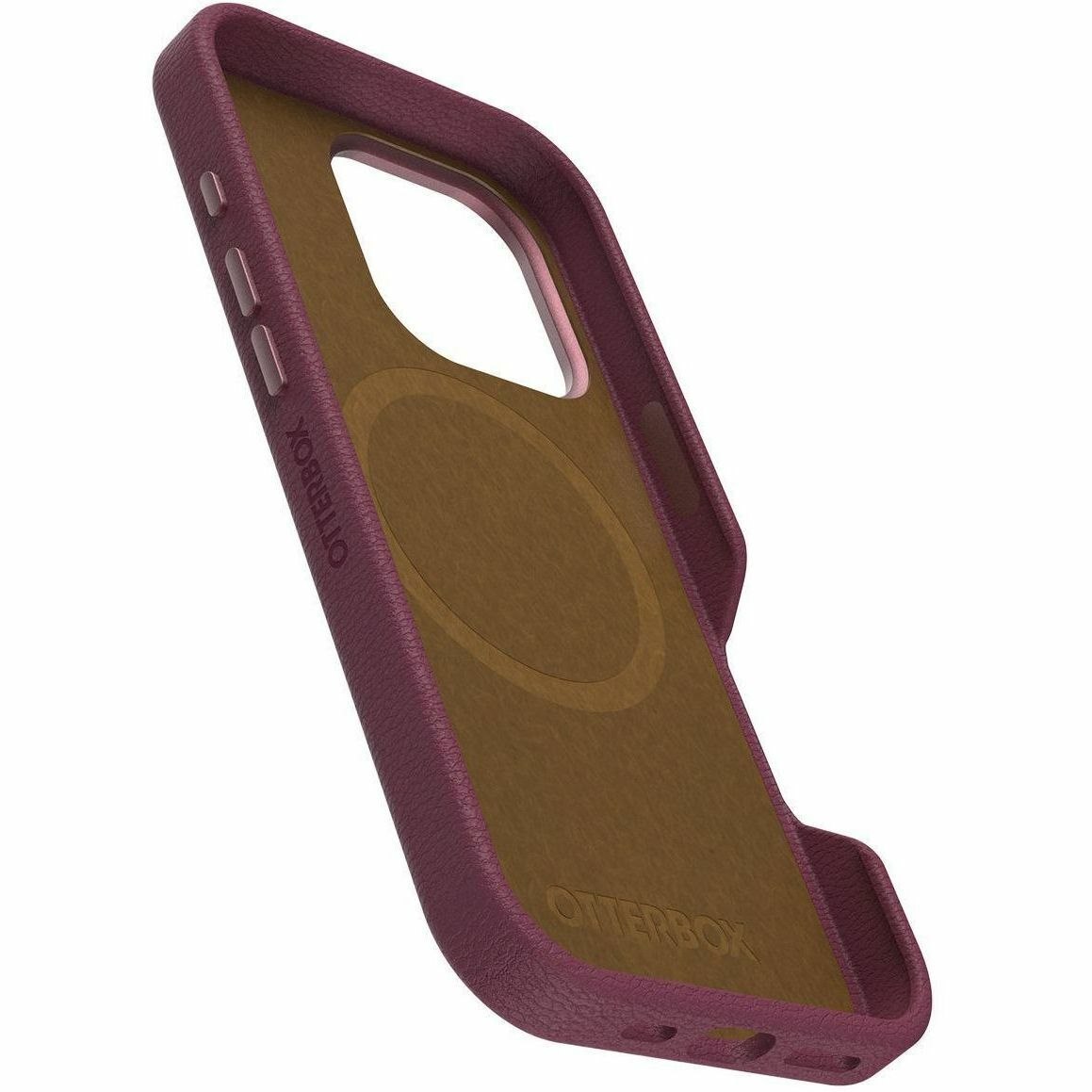 OtterBox Symmetry Case for Apple iPhone 16 Pro Smartphone - Foxberry (Pink)