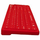 Seal Shield Seal Silk Pro SRK104 Keyboard - Cable Connectivity - USB Interface - Red