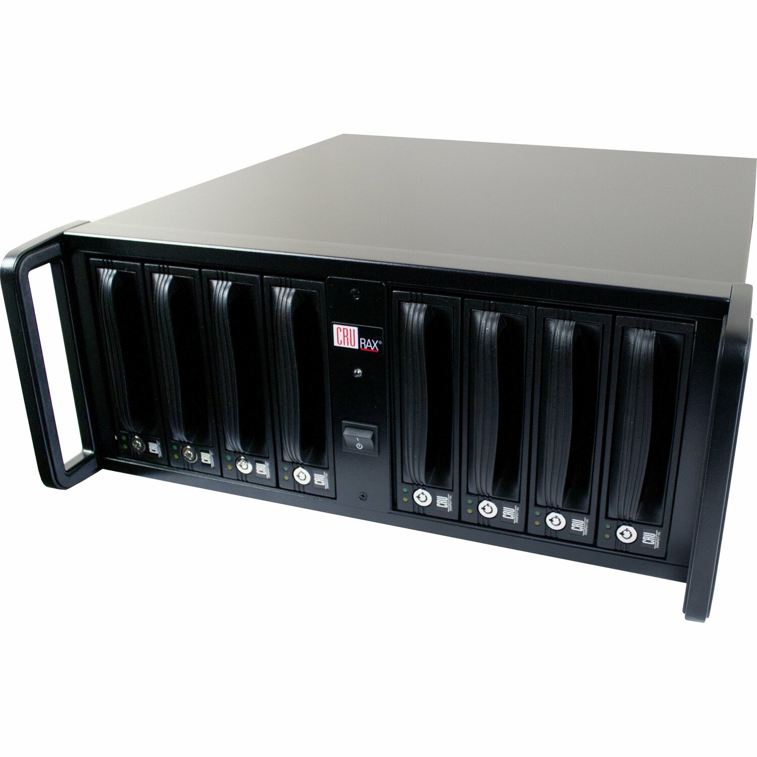 CRU RAX RAX841-XJ 8 x Total Bays DAS Storage System - 4U Rack-mountable