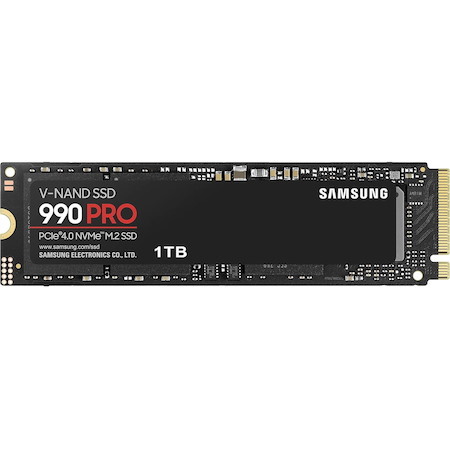 Samsung 990 PRO 1 TB Solid State Drive - M.2 2280 Internal - PCI Express NVMe (PCI Express NVMe 4.0 x4)