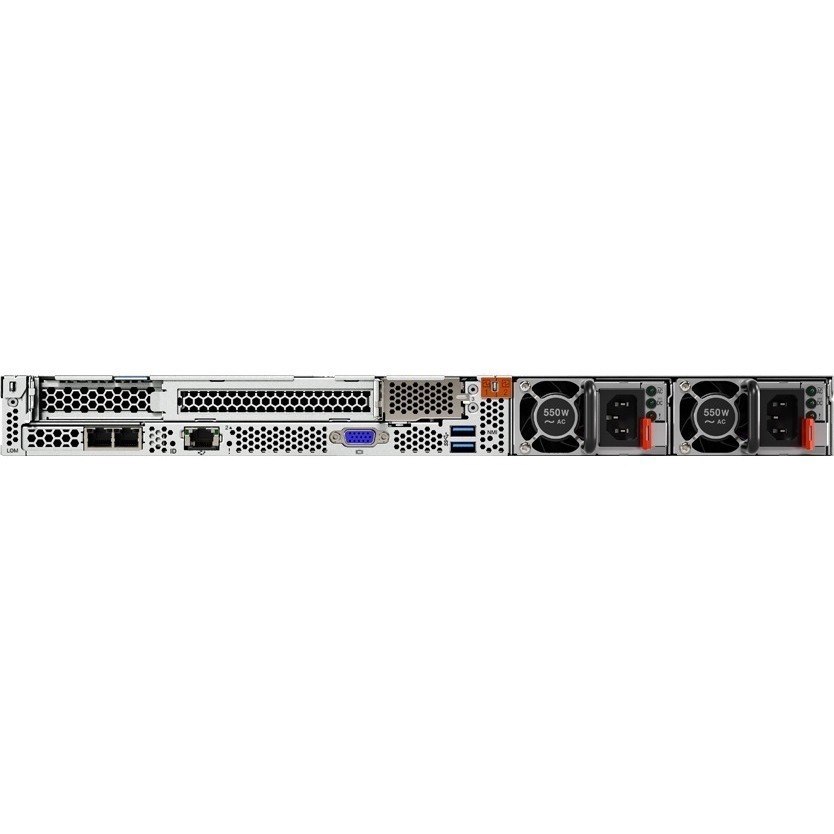 Lenovo ThinkSystem SR630 V3 7D73A040AU 1U Rack Server - 1 x Intel Xeon Silver 4509Y 2.60 GHz - 16 GB RAM - 12Gb/s SAS Controller