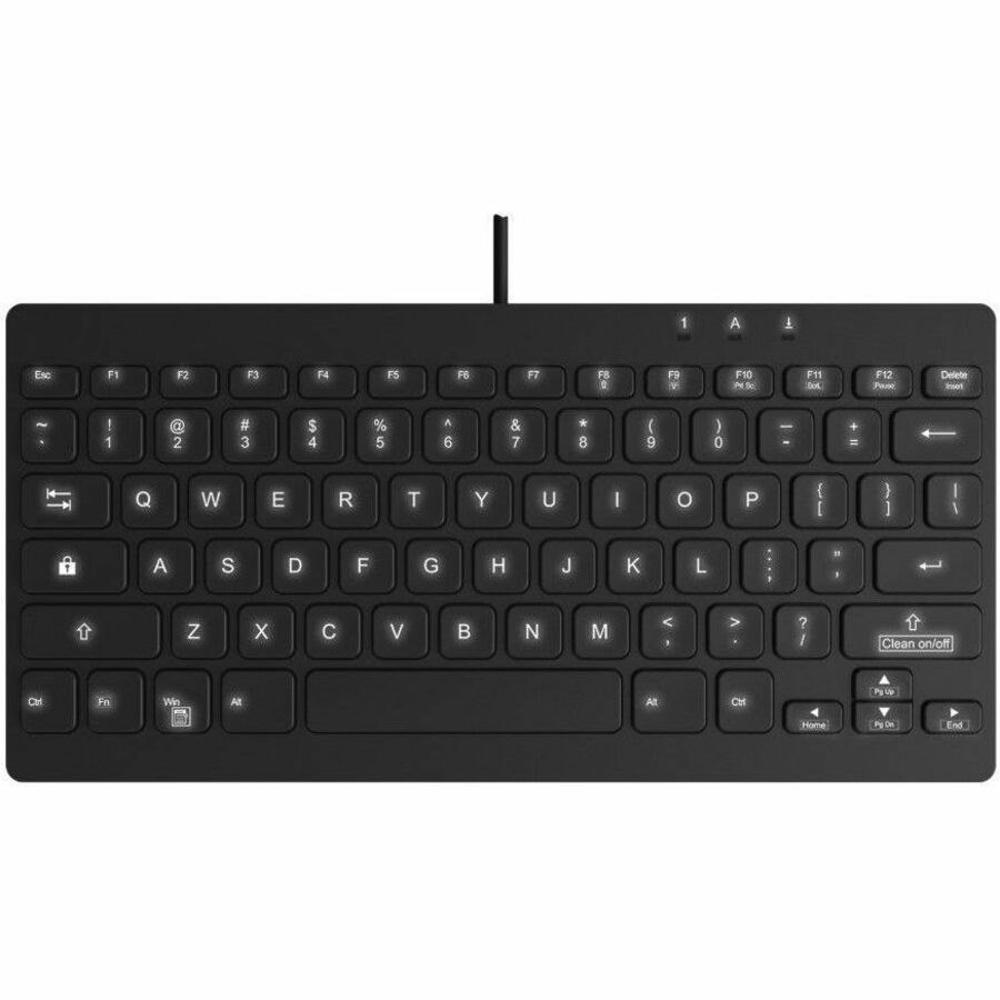 TG3 Electronics TG3 78 Key Low Profile Usb White Backlit
