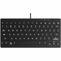 TG3 Electronics TG3 78 Key Low Profile Usb White Backlit