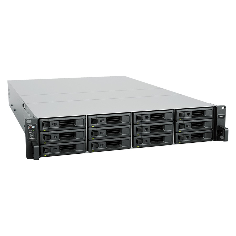 Synology SA3610 12 x Total Bays NAS Storage System - Intel Xeon D-1567 Dodeca-core (12 Core) 2.10 GHz - 16 GB RAM - DDR4 SDRAM - 2U Rack-mountable