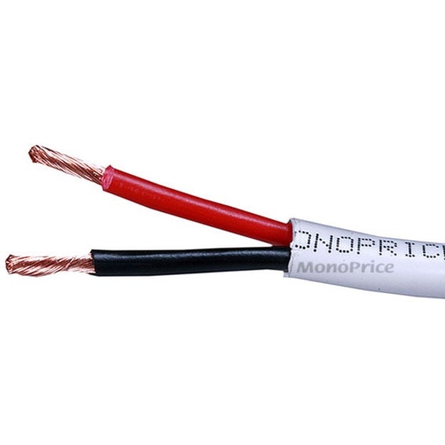 Monoprice 250ft 14AWG CL2 Rated 2-Conductor Loud Speaker Cable (For In-Wall Installation)