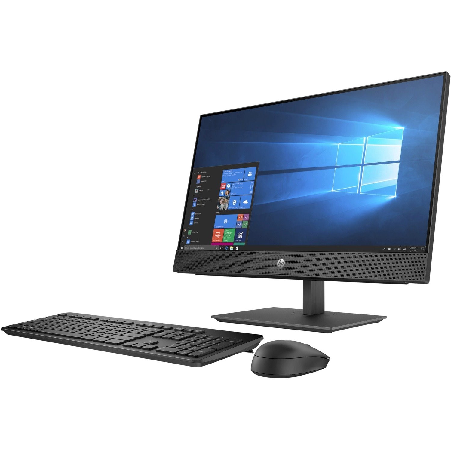 HP Business Desktop ProOne 400 G4 All-in-One Computer - Intel Core i3 8th Gen i3-8100T - 4 GB - 500 GB HDD - 23.8" - Desktop