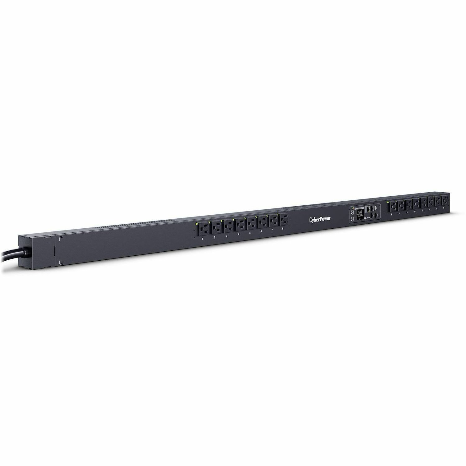 CyberPower PDU41116 Single Phase 100 - 120 VAC 15A Switched PDU