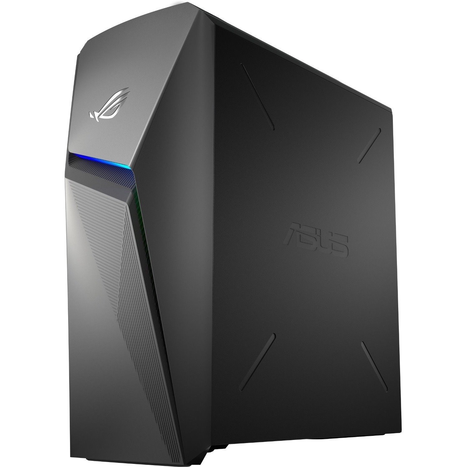 Asus ROG Strix G10DK G10DK-NB766 Gaming Desktop Computer - AMD Ryzen 7 5800X - 16 GB - 1 TB HDD - 512 GB SSD - Mid-tower - Gray