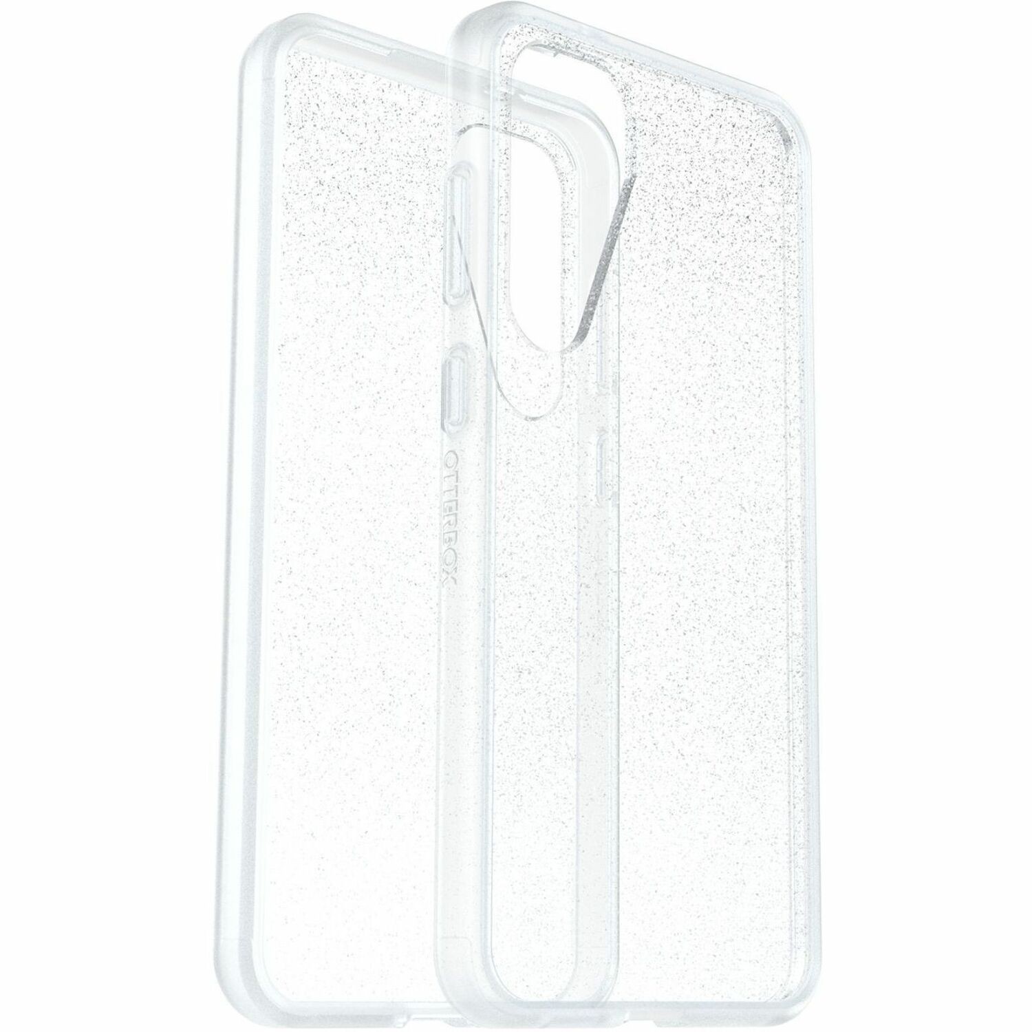 OtterBox React Case for Samsung Galaxy S25+ Smartphone - Stardust (Clear Glitter)