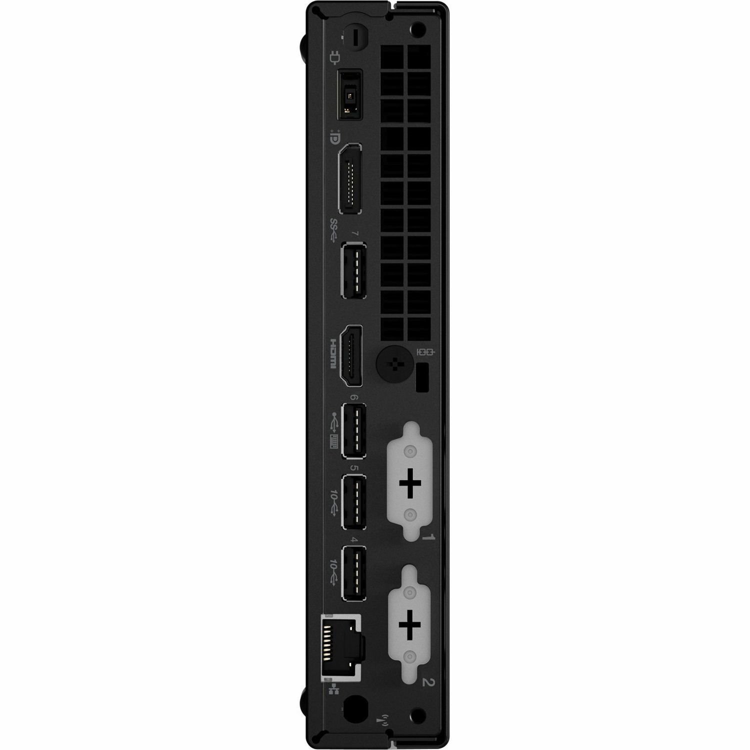 Lenovo ThinkCentre M70q Gen 4 12E30003US Desktop Computer - Intel Core i5 13th Gen i5-13400T - 8 GB - 256 GB SSD