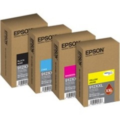 Epson DURABrite Pro 912XXL Original Extra High Yield Inkjet Ink Cartridge - Yellow Pack