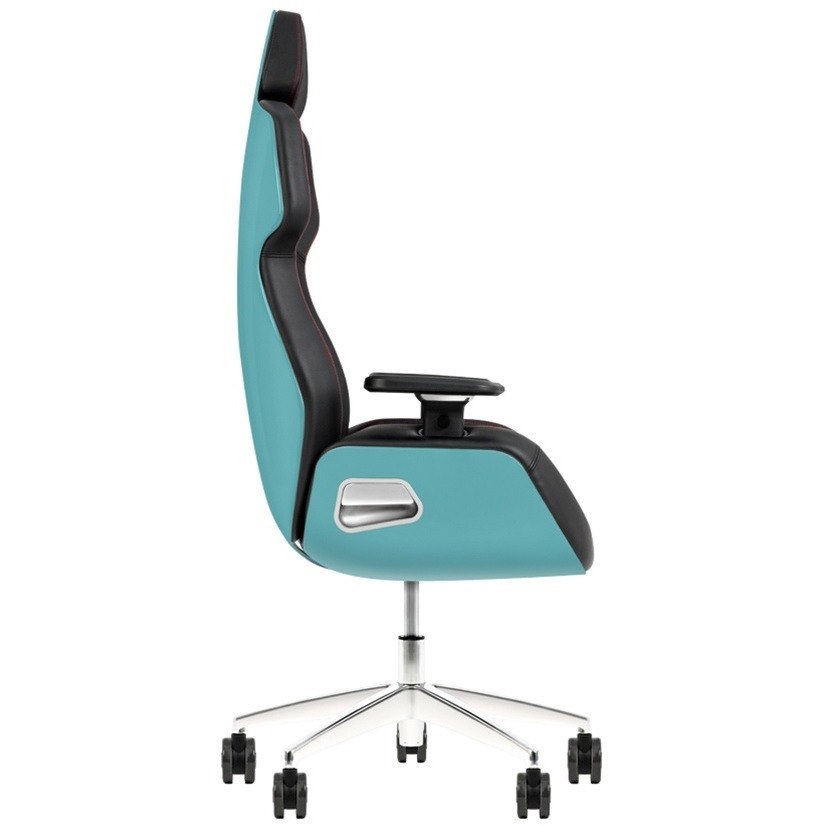 Thermaltake ARGENT E700 Real Leather Gaming Chair (Turquoise) Design by Studio F. A. Porsche