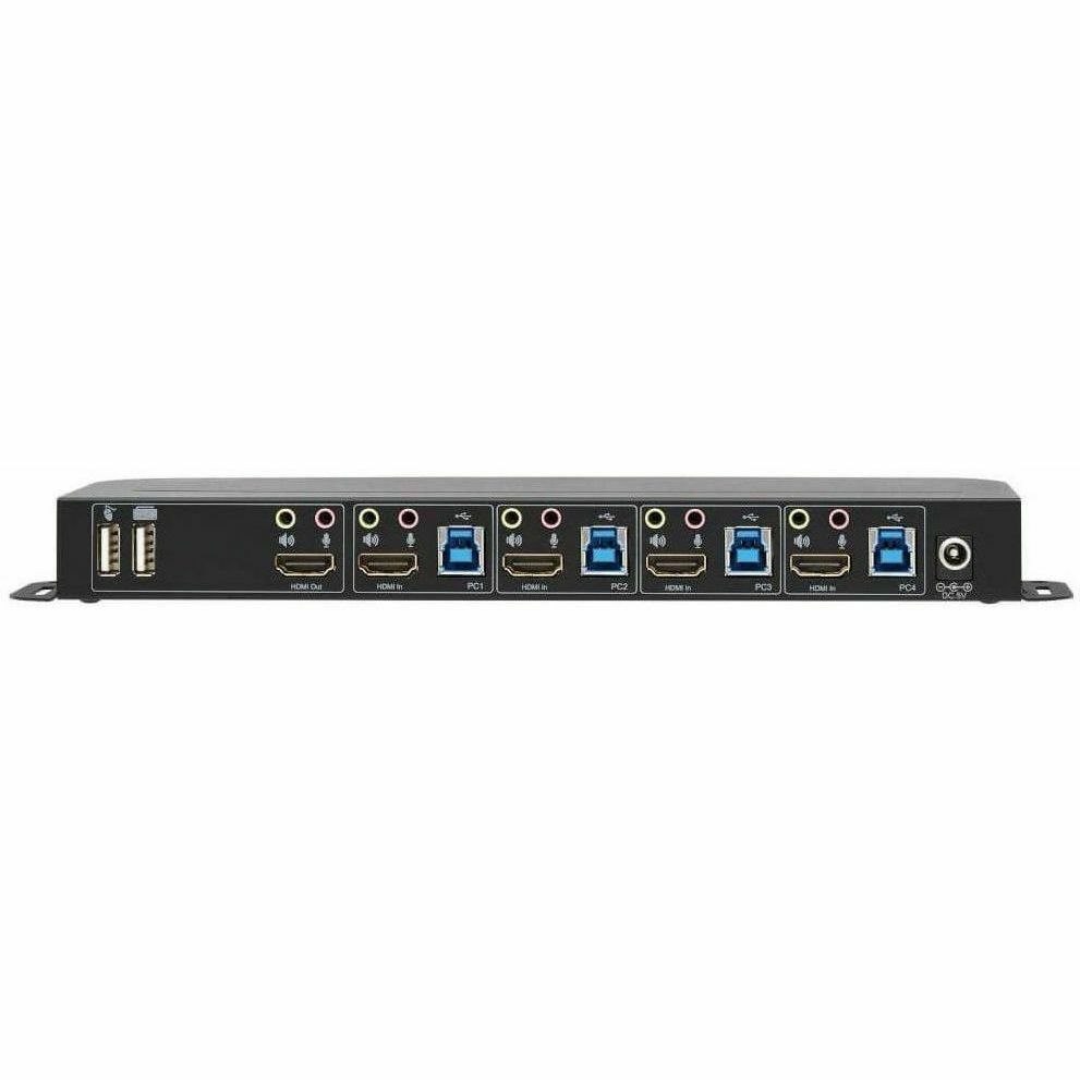 Eaton Tripp Lite Series 4-Port HDMI/USB KVM Switch - 4K 60 Hz, HDR, HDCP 2.2, IR, USB Sharing