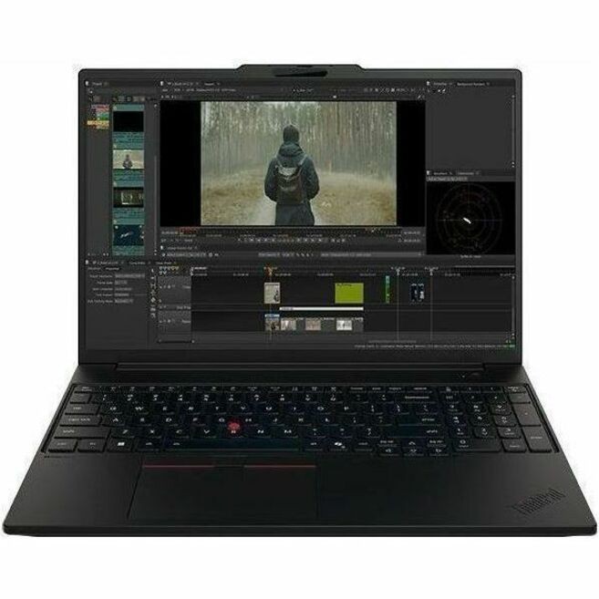 Lenovo ThinkPad P16s Gen 5 21XE001HMB 40,6 cm (16") Touchscreen Copilot+ PC Notebook - WUXGA - 60 Hz - Intel Core Ultra 9 Series 3 386H - vPro-technologie - 64 GB - 1 TB SSD - Zwart