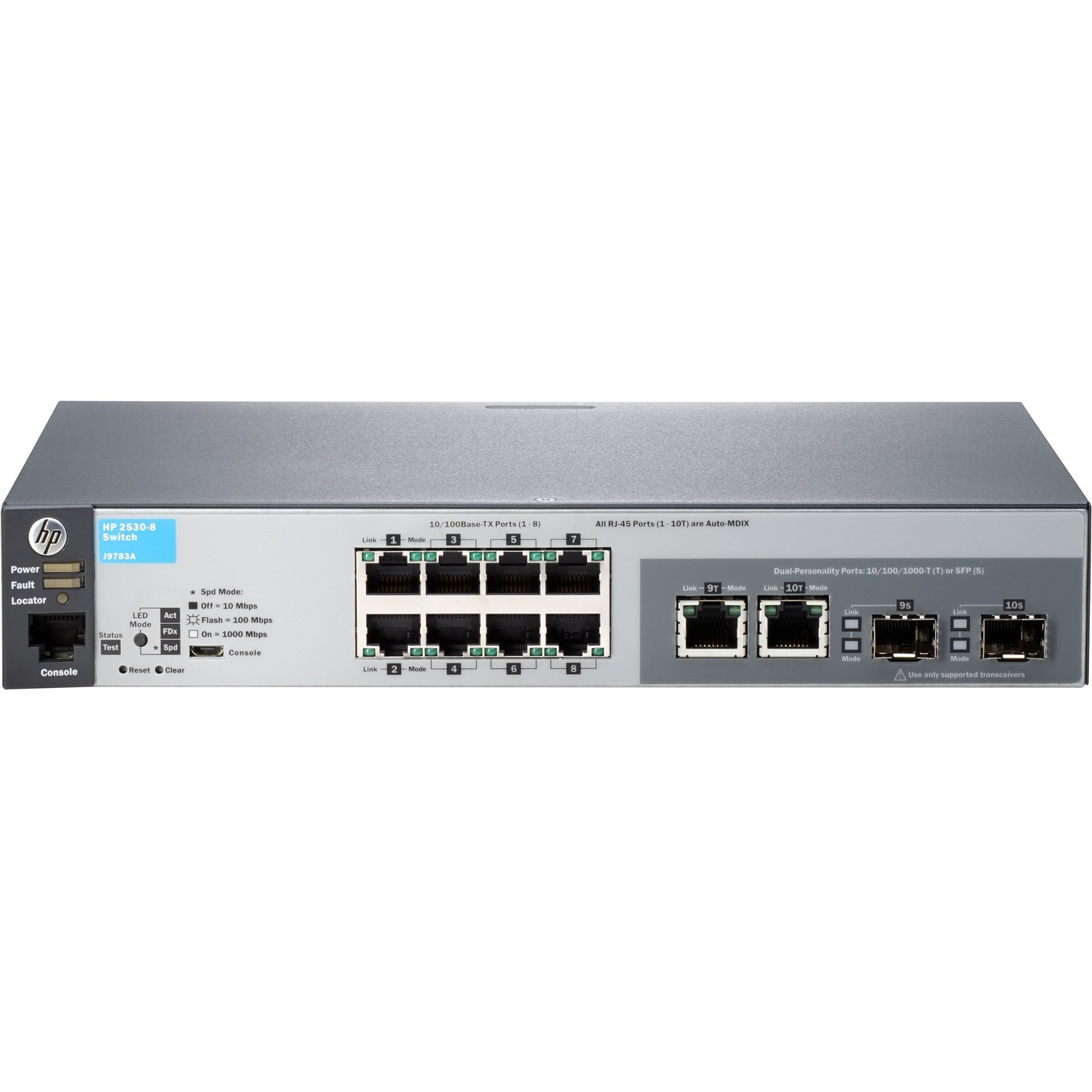 HPE Sourcing 2530-8 Ethernet Switch