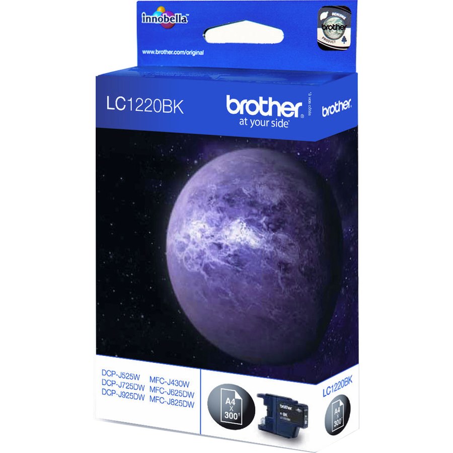 Brother Innobella LC1220BK Original Inkjet Ink Cartridge - Black - 1 Pack