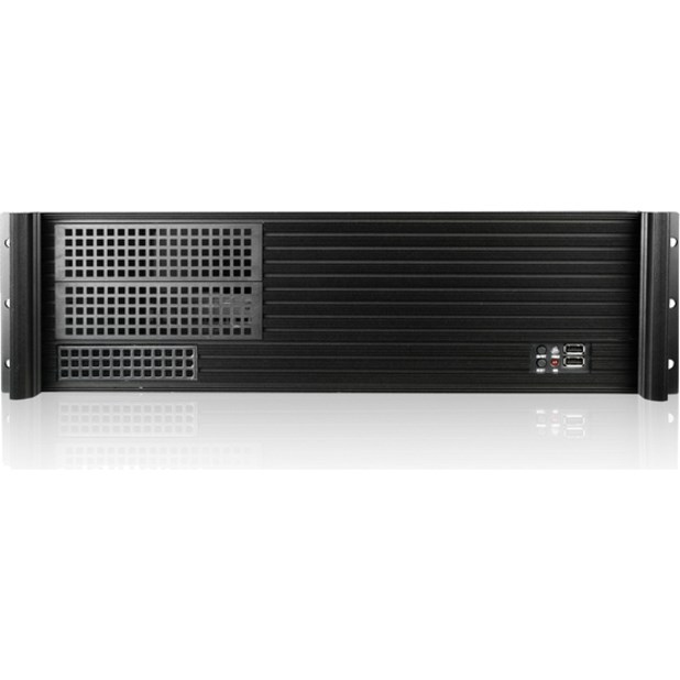 iStarUSA D-313SE-MATX 3U Compact Rackmount Chassis compatible with PS2 Power Supply