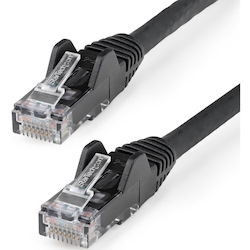 StarTech.com 10m CAT6 Ethernet Cable, LSZH (Low Smoke Zero Halogen), 10 GbE Snagless 100W PoE UTP RJ45 Black CAT 6 Network Patch Cord, ETL