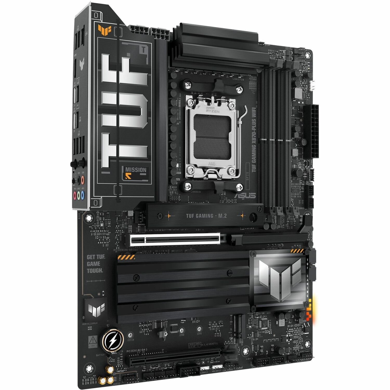 TUF TUF GAMING X870-PLUS WIFI Gaming Desktop Motherboard - AMD X870 Chipset - Socket AM5 - ATX