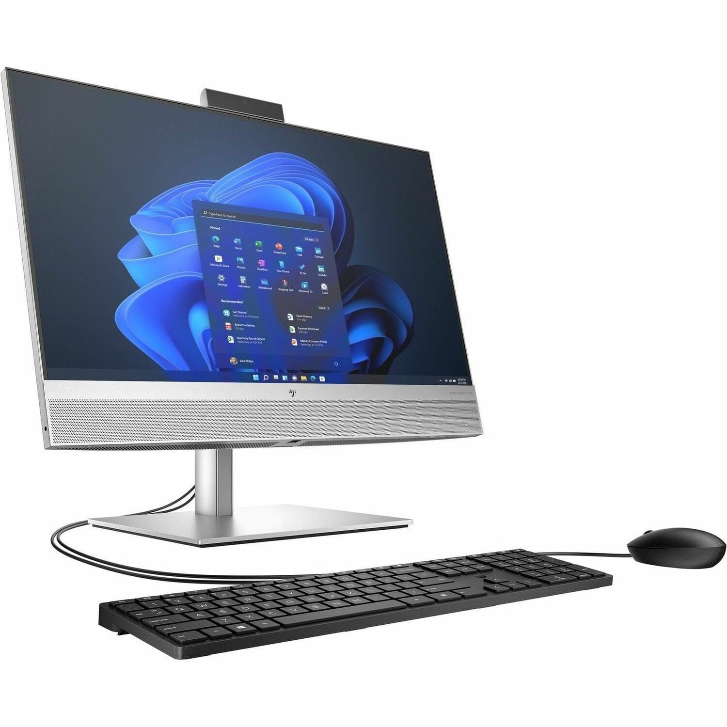 HP EliteOne 840 G9 All-in-One Computer - Intel Core i7 14th Gen i7-14700 - vPro Technology - 16 GB - 512 GB SSD - 23.8" Full HD Touchscreen - Desktop