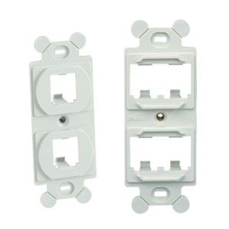 Panduit Mini-Com 4 Socket Faceplate Insert