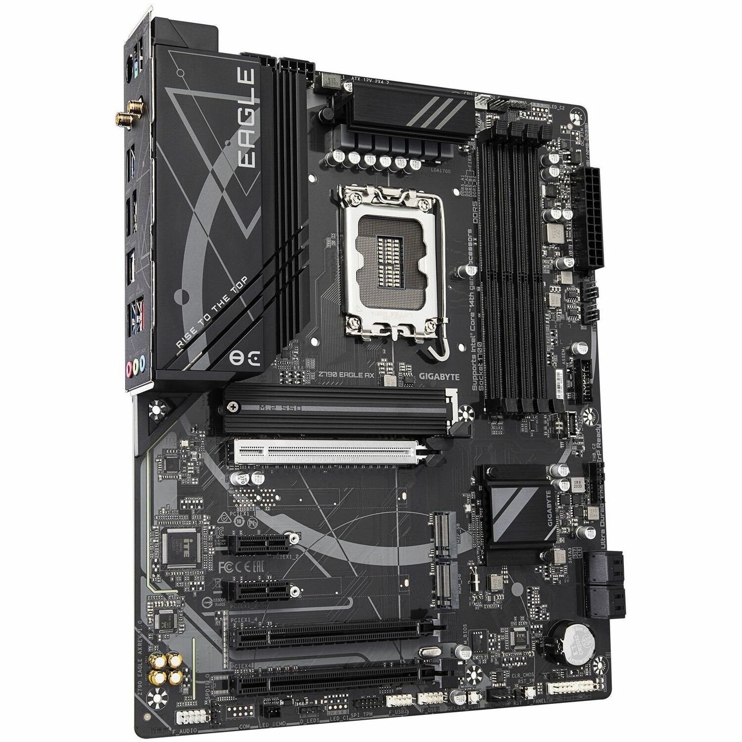 Gigabyte Ultra Durable Z790 EAGLE AX Gaming Desktop Motherboard - Intel Z790 Chipset - Socket LGA-1700 - ATX