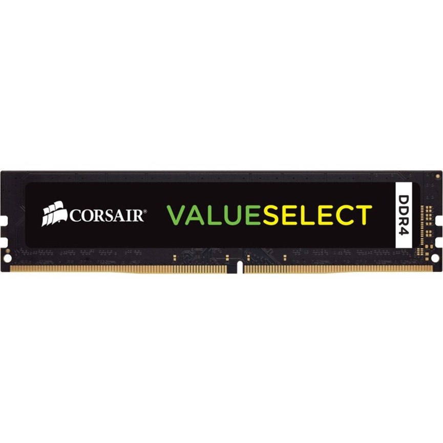 Corsair ValueSelect RAM Module - 8 GB (1 x 8GB) - DDR4-2400/PC4-19200 DDR4 SDRAM - 2400 MHz - CL16 - 1.20 V