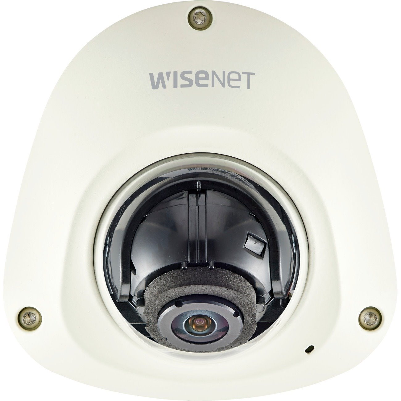 Hanwha Techwin XNV-6012M 2 Megapixel Outdoor Full HD Network Camera - Monochrome, Color - Dome - Ivory