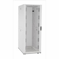 APC by Schneider Electric NetShelter SX AR3150W 42U Rack Cabinet for Networking, Converged Infrastructure, Blade Server - 482.60 mm Rack Width x 914.91 mm Rack Depth - White - TAA Compliant