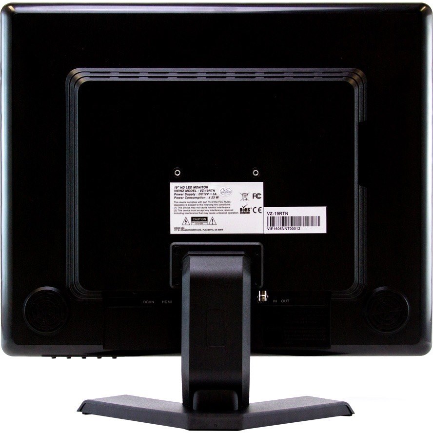 ViewZ VZ-19RTN 19" Class SXGA LCD Monitor - 5:4 - Black