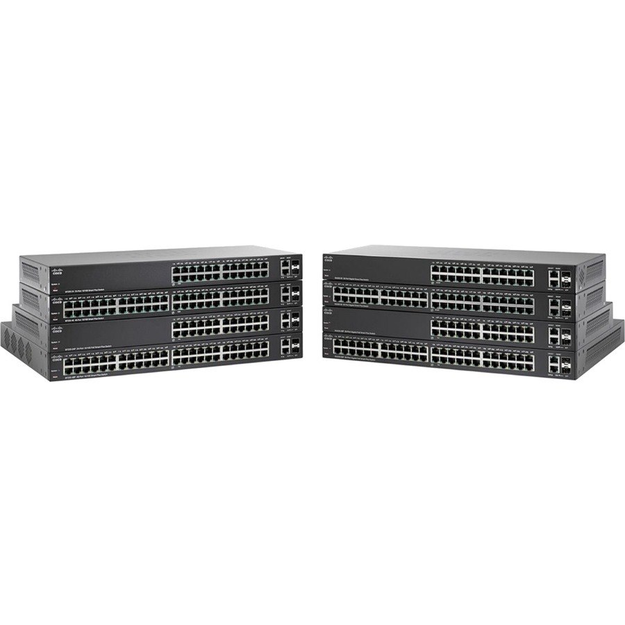 Cisco SF220-24P 24-Port 10/100 PoE Smart Plus Switch