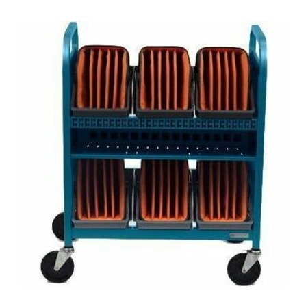 Bretford CUBE Transport Cart with Caddies - TVCT30CAD