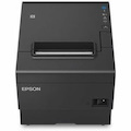 Epson OmniLink TM-T88VII Desktop Direct Thermal Printer - Monochrome - Receipt Print - Ethernet - USB - USB Host - Parallel - With Cutter - Black - 19.69 in/s Mono - 180 dpi - ePOS, ESC/POS, XML Emulation - For PC, SPARC, Android, iOS
