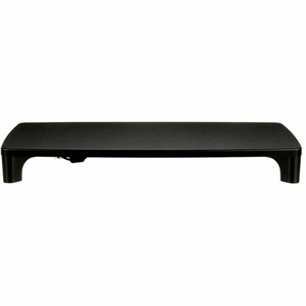 3M Monitor Stand MS100B, 21.6 in x 9.4 in x 3.9 in (548.6 mm x 238.7 mm x 99 mm)