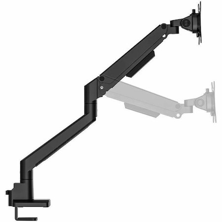 Neomounts NEXT Slim Mounting Arm for Flat Panel Display, Curved Screen Display, Monitor, Display Screen - Black