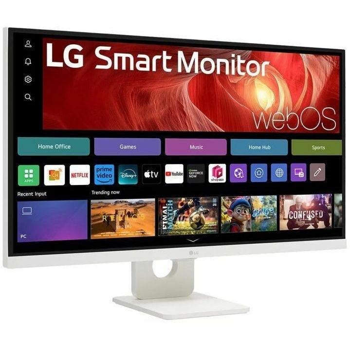 LG 31.5' 4K Uhd Smart Monitor With webOS, Usb-C PD 65W, AirPlay 2, Screen Share, Bluetooth, Magic Remote Support, And Tilt Adjustable Stand