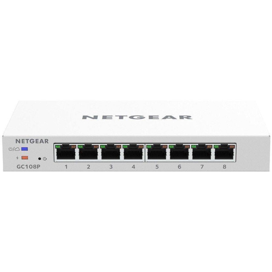 Netgear 8-Port Gigabit Ethernet PoE+ Insight Managed Smart Cloud Switch w/FlexPoE Power