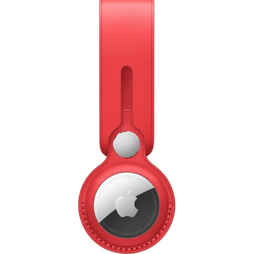 Apple AirTag Leather Loop - (PRODUCT)RED