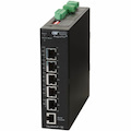 Omnitron Systems RuggedNet 10GMGPoE+/Mi, 1x RJ-45, 4x RJ-45 PoE/PSE, 5 Year Warranty
