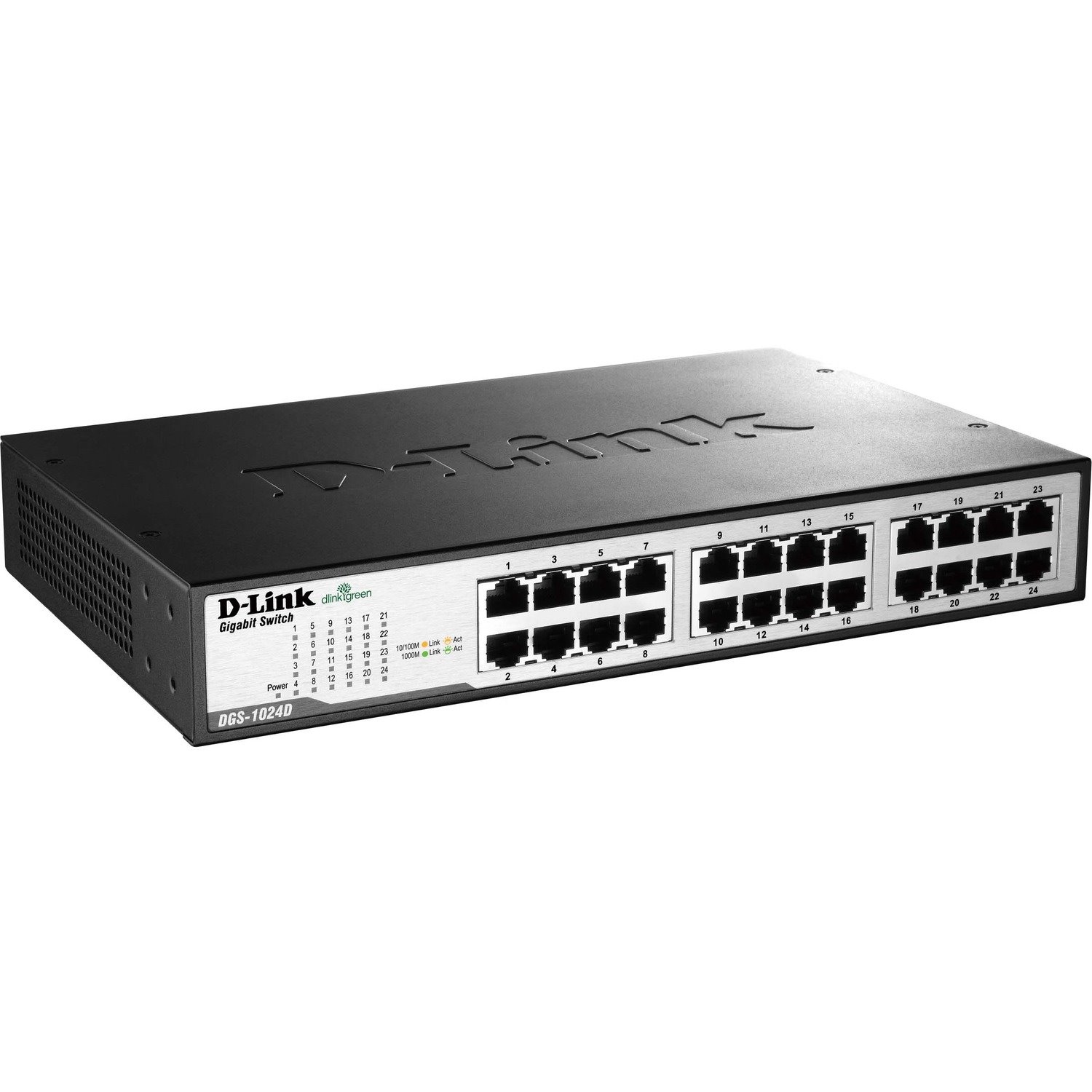 D-Link DGS-1024D 24 Ports Ethernet Switch - Gigabit Ethernet - 10/100/1000Base-T