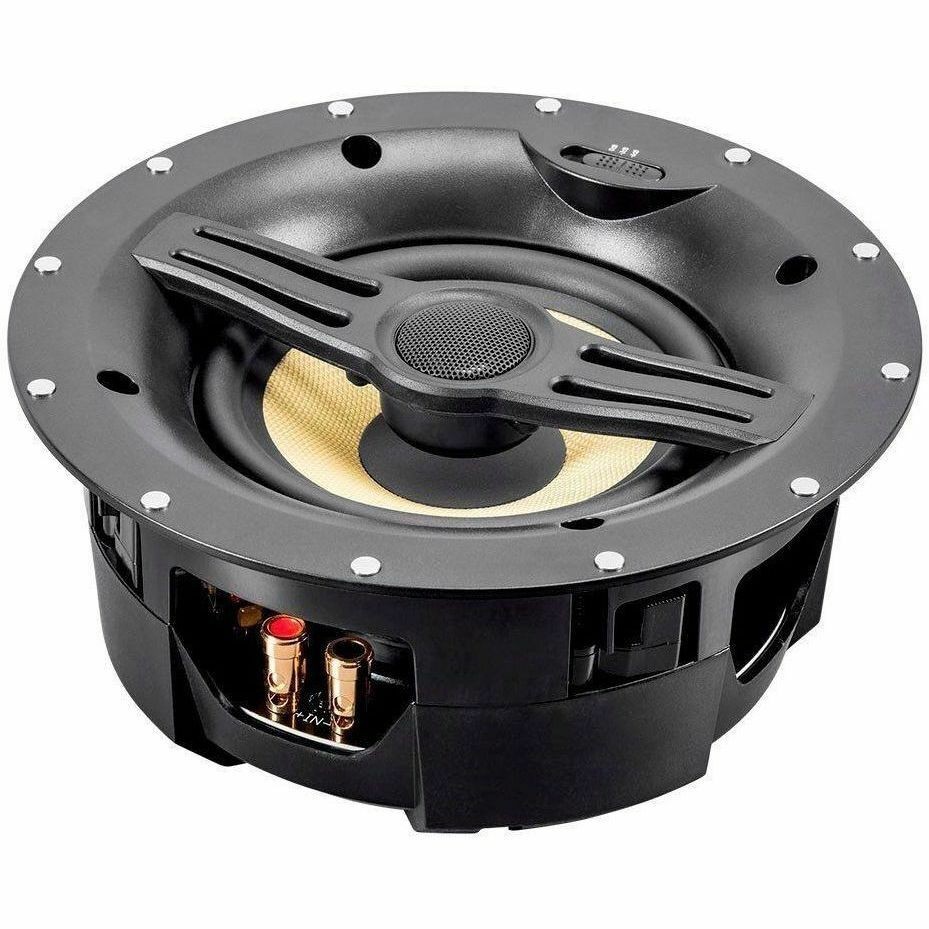 Monoprice Black Back Ceiling Speakers 6.5-Inch Fib