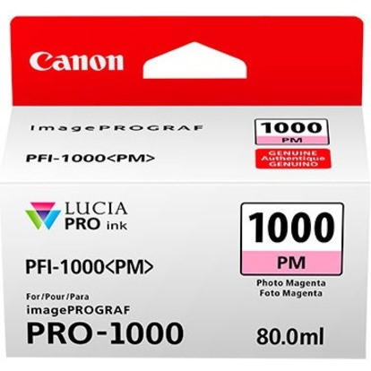 Canon LUCIA PRO PFI-1000 PM Original Inkjet Ink Cartridge - Photo Magenta Pack