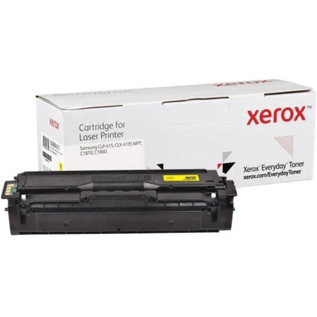 Xerox Everyday Standard Yield Laser Toner Cartridge - Alternative for Samsung CLT-Y504S - Yellow Pack