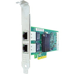Axiom 10/100/1000Mbs Dual Port RJ45 PCIe x4 NIC Card for HP - 412648-B21